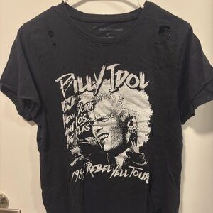 Billy Idol Rebel Yell Tour T-Shirt